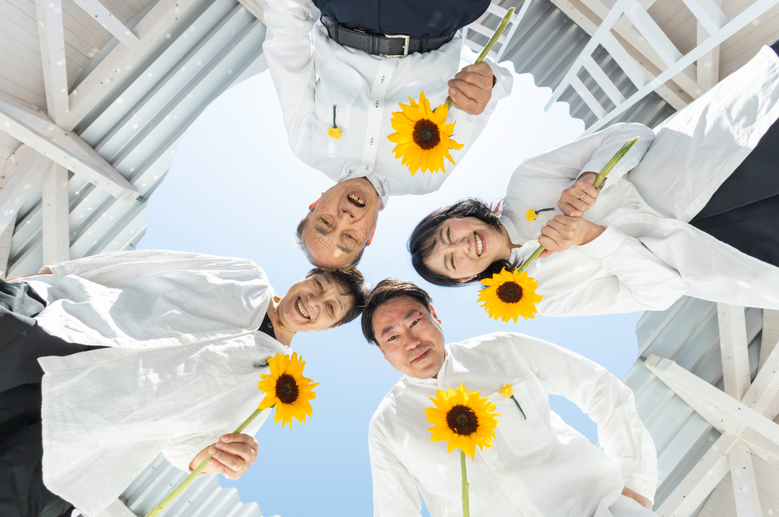 虹のスタジオ（屋外スタジオ）撮影写真例