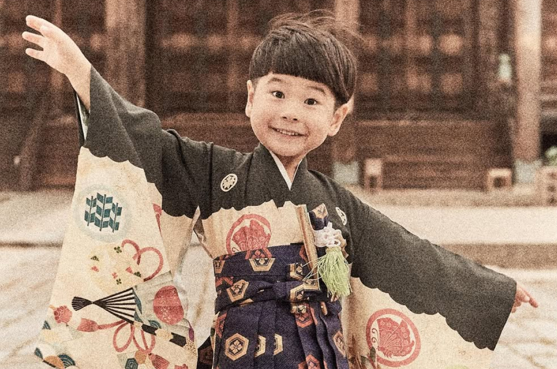 サンサン七五三撮影